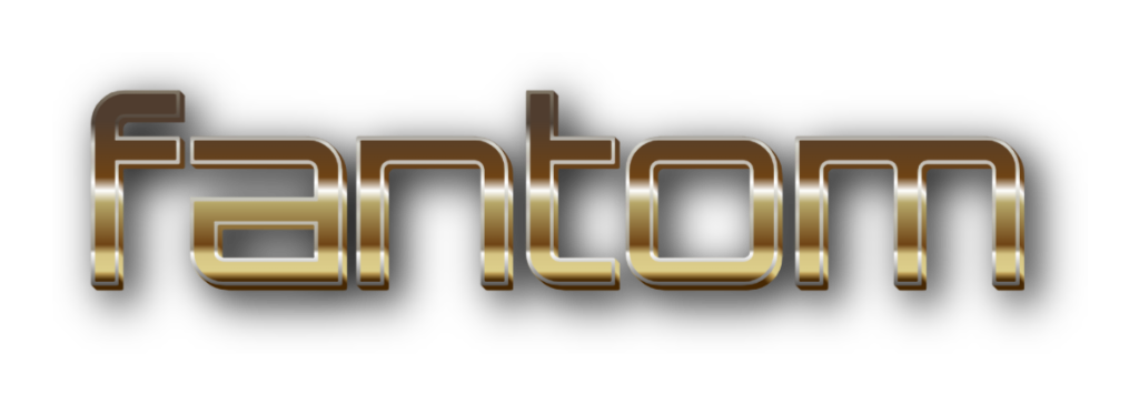 3D Fantom metal text image