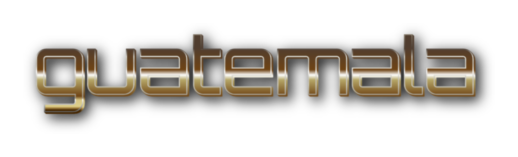 3D Guatemala metal text image