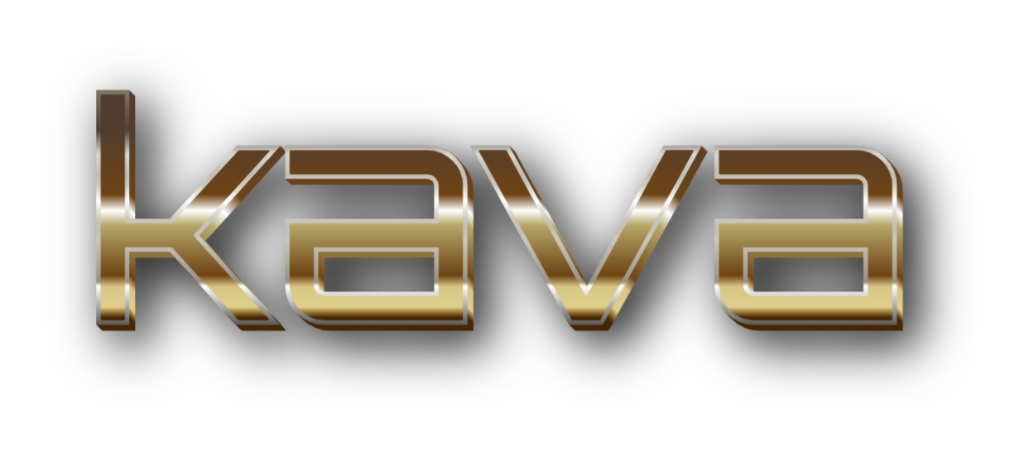 3D Kava metal text image