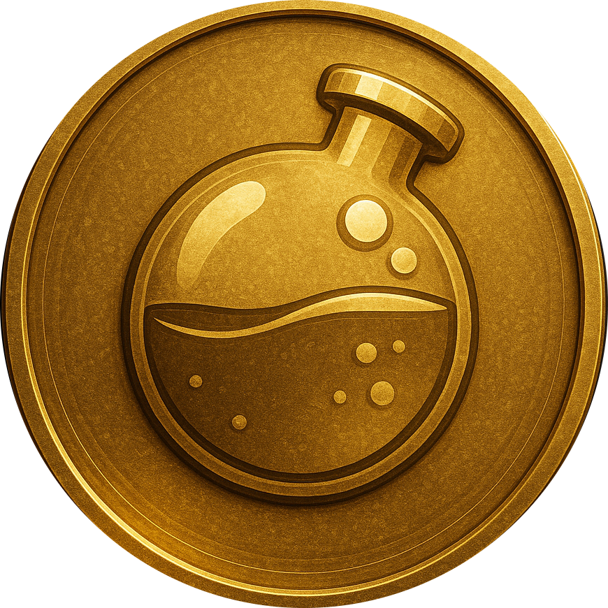 3d Gold Osmosis OSMO Token
